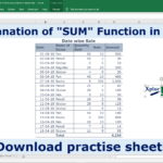 Excel SUM Formula - Feature Image