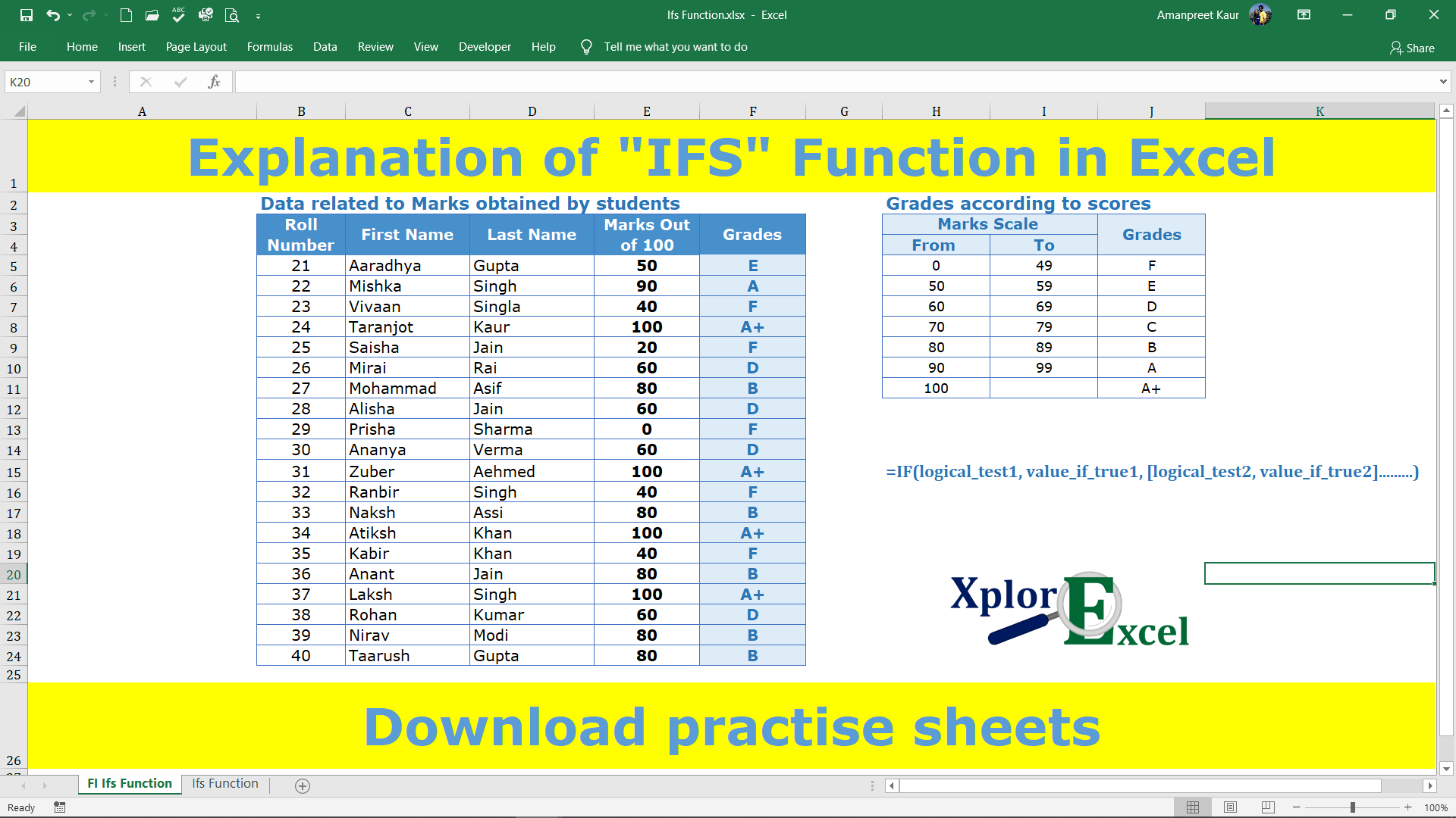 How To Use Multiple Ifs Function In Excel - Printable Timeline Templates