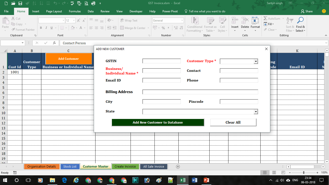 GST Invoice format GST Invoice format