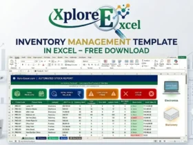 Inventory Management Template in Excel – Free Download