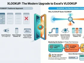 XLOOKUP Function in Excel – The Modern Replacement for VLOOKUP