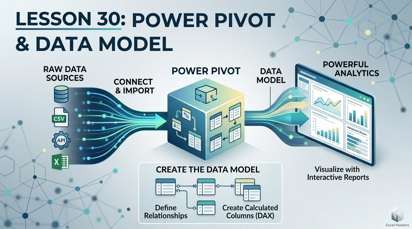 Lesson 30 : Power Pivot and Data Model in Excel Power Pivot and Data Model in Excel — XplorExcel tutorial